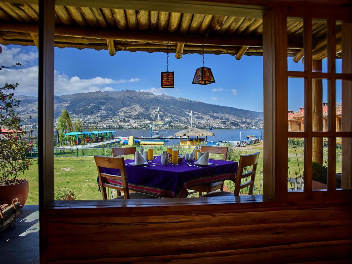Hosteria Cabanas Del Lago Otavalo Bagian luar foto